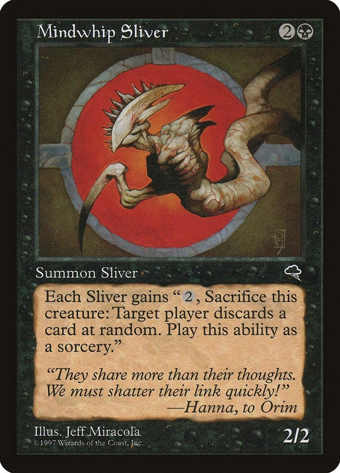 Image for Mindwhip Sliver (145) (Tempest) - Magic: The Gathering