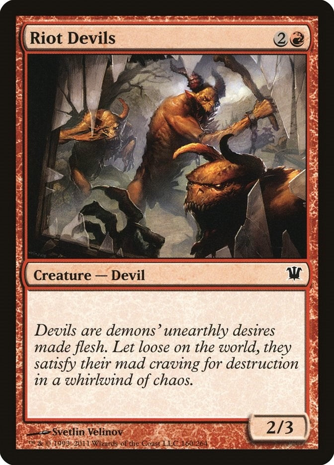 Image for Riot Devils (160) (Innistrad) - Magic: The Gathering