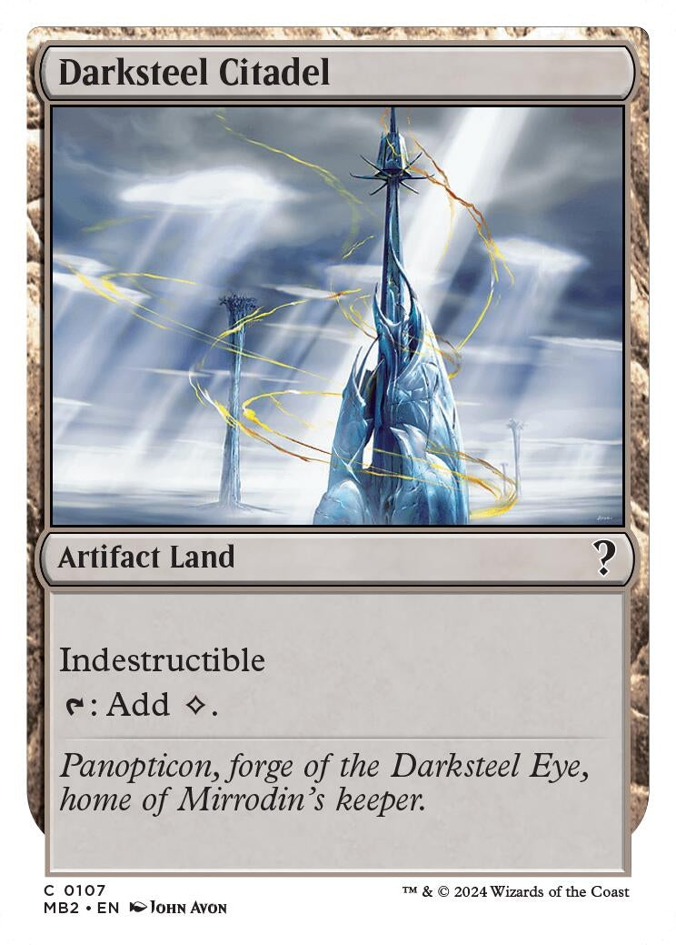 Image for Darksteel Citadel (White Border) (107) (Mystery Booster 2) - Magic: The Gathering