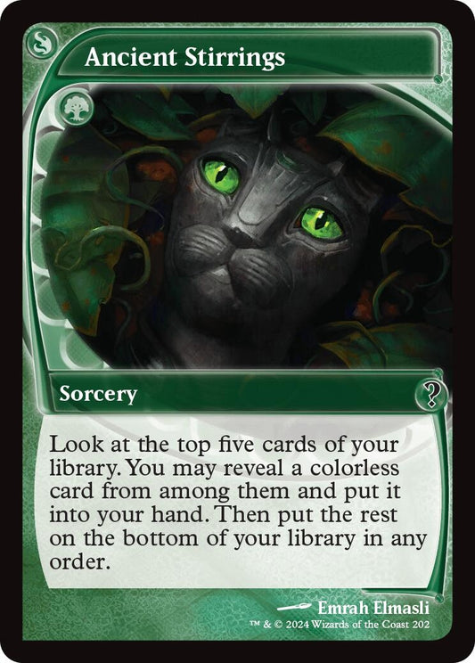Image for Ancient Stirrings (Future Sight) (202) (Mystery Booster 2) - Magic: The Gathering