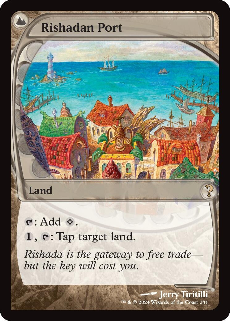 Image for Rishadan Port (Future Sight) (241) (Mystery Booster 2) - Magic: The Gathering