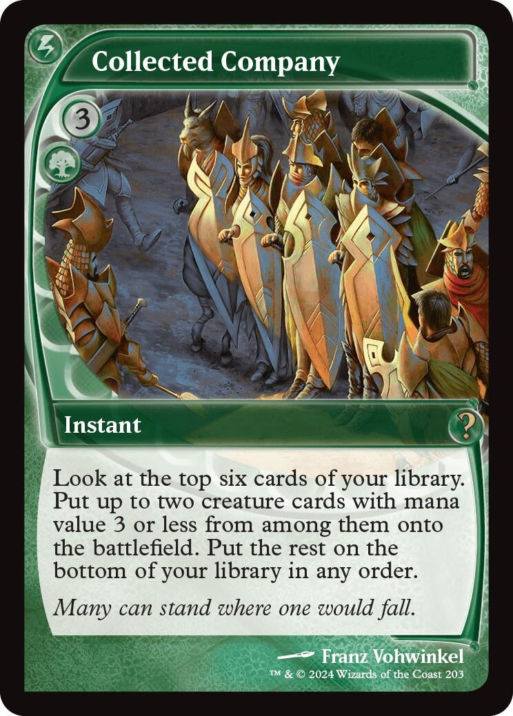 Image for Collected Company (Future Sight) (203) (Mystery Booster 2) - Magic: The Gathering