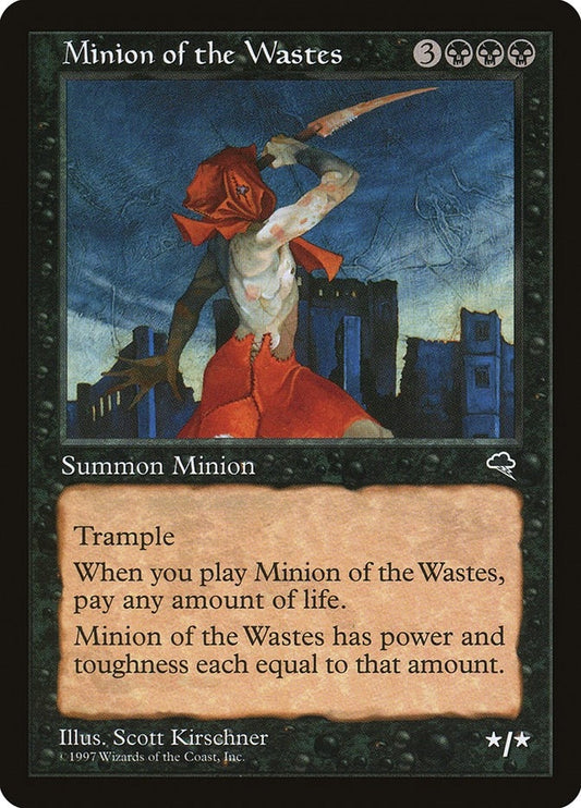 Image for Minion of the Wastes (146) (Tempest) - Magic: The Gathering