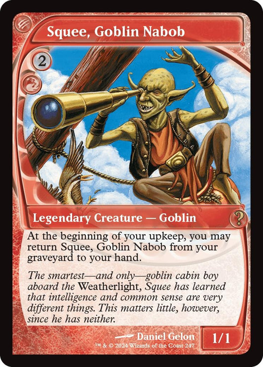 Image for Squee, Goblin Nabob (Future Sight) (247) (Mystery Booster 2) - Magic: The Gathering