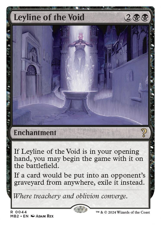 Image for Leyline of the Void (White Border) (44) (Mystery Booster 2) - Magic: The Gathering