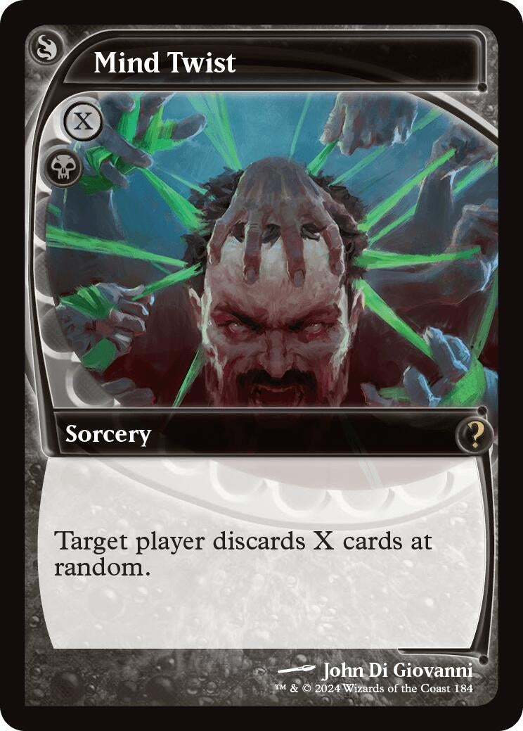 Image for Mind Twist (Future Sight) (184) (Mystery Booster 2) - Magic: The Gathering