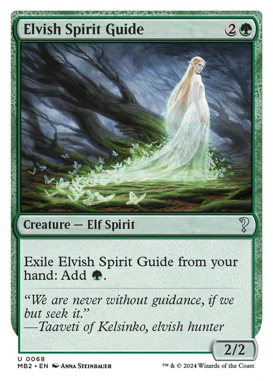 Image for Elvish Spirit Guide (White Border) (68) (Mystery Booster 2) - Magic: The Gathering