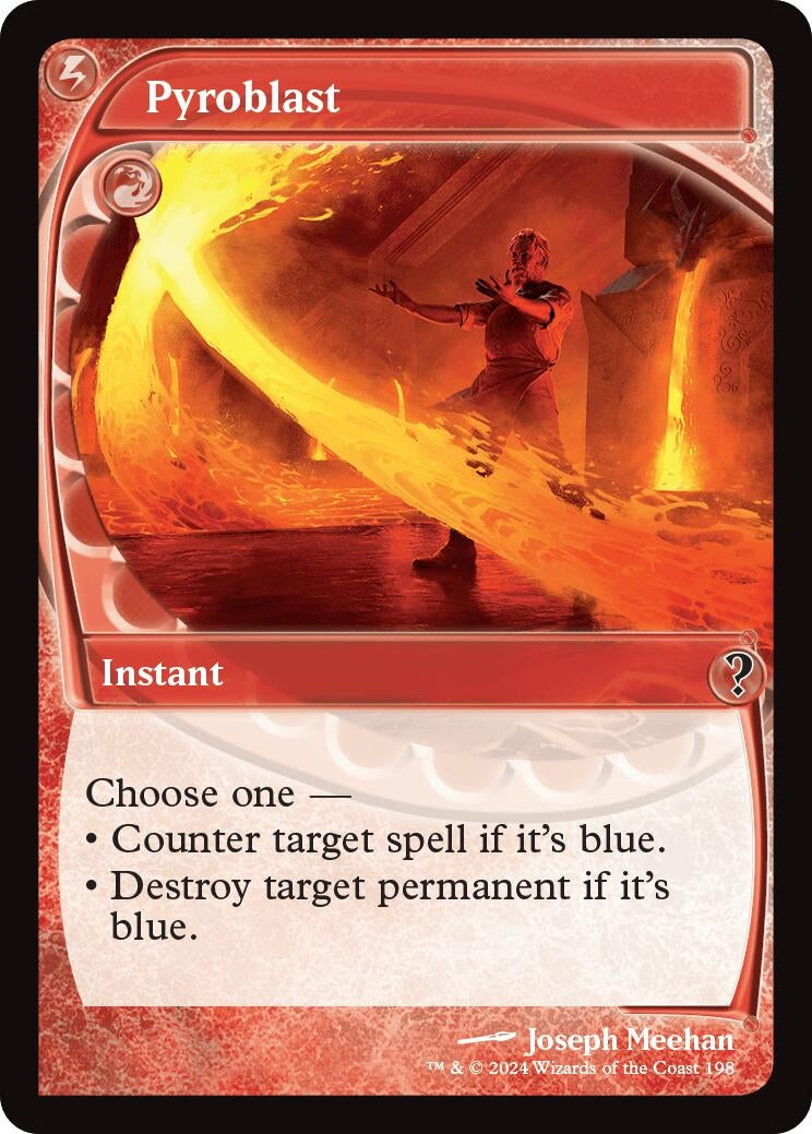 Image for Pyroblast (Future Sight) (198) (Mystery Booster 2) - Magic: The Gathering