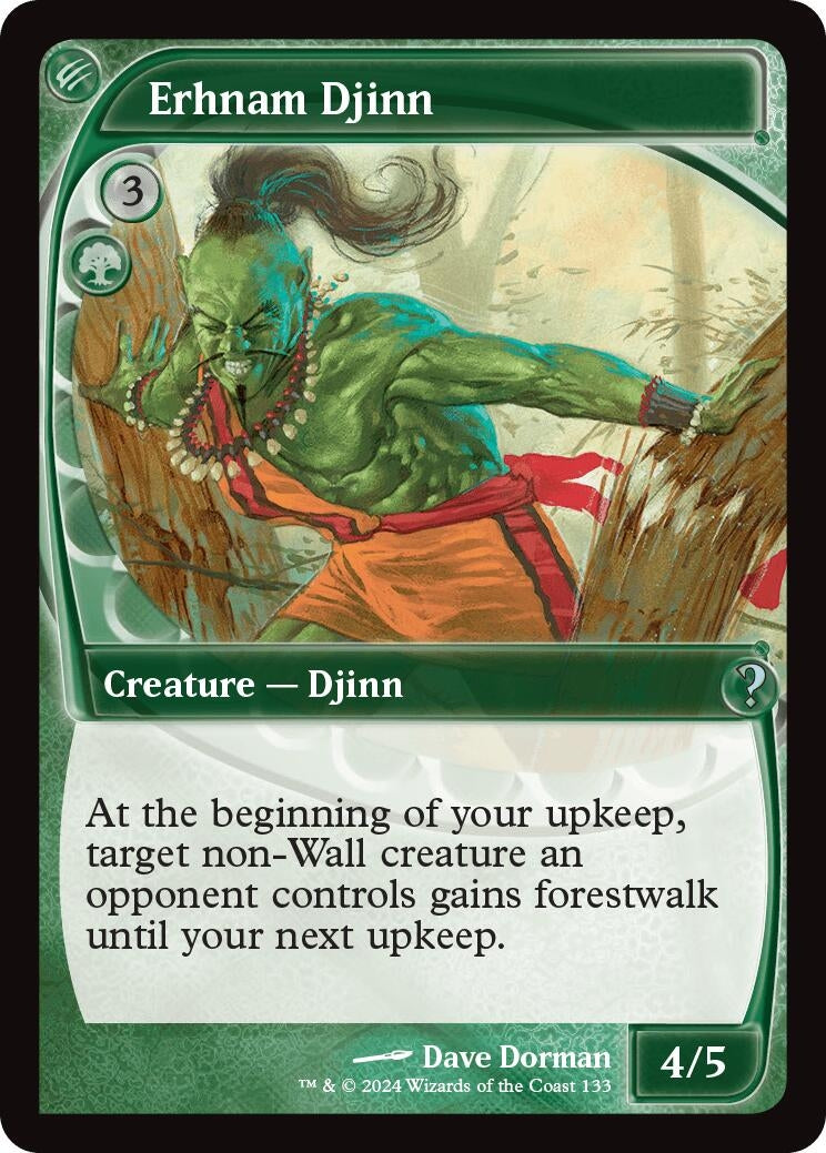 Image for Erhnam Djinn (Future Sight) (133) (Mystery Booster 2) - Magic: The Gathering
