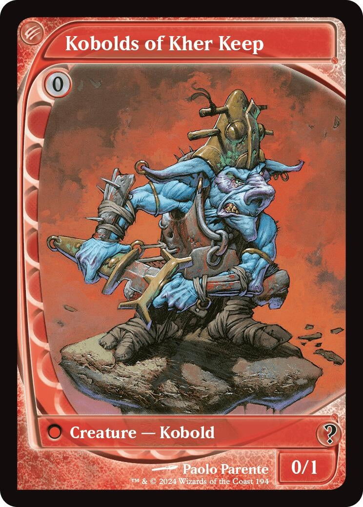 Image for Kobolds of Kher Keep (Future Sight) (194) (Mystery Booster 2) - Magic: The Gathering