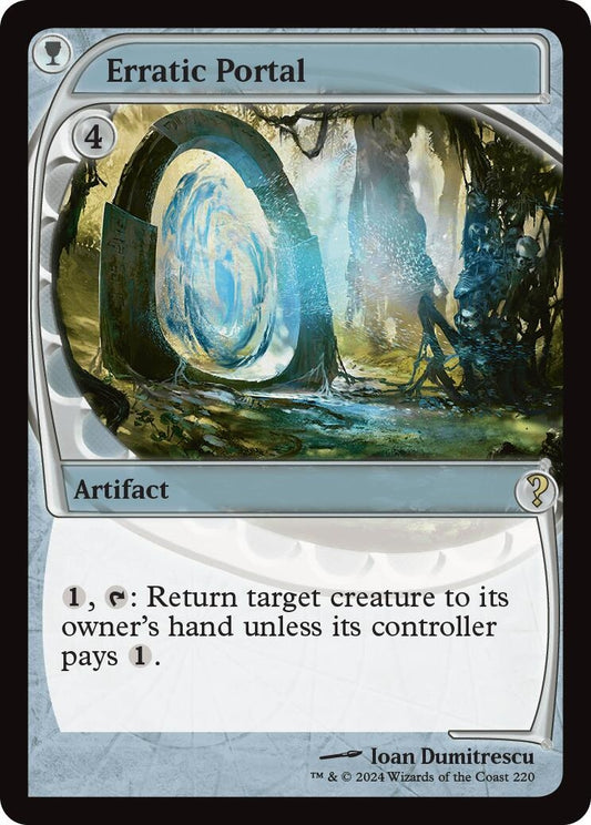 Image for Erratic Portal (Future Sight) (220) (Mystery Booster 2) - Magic: The Gathering