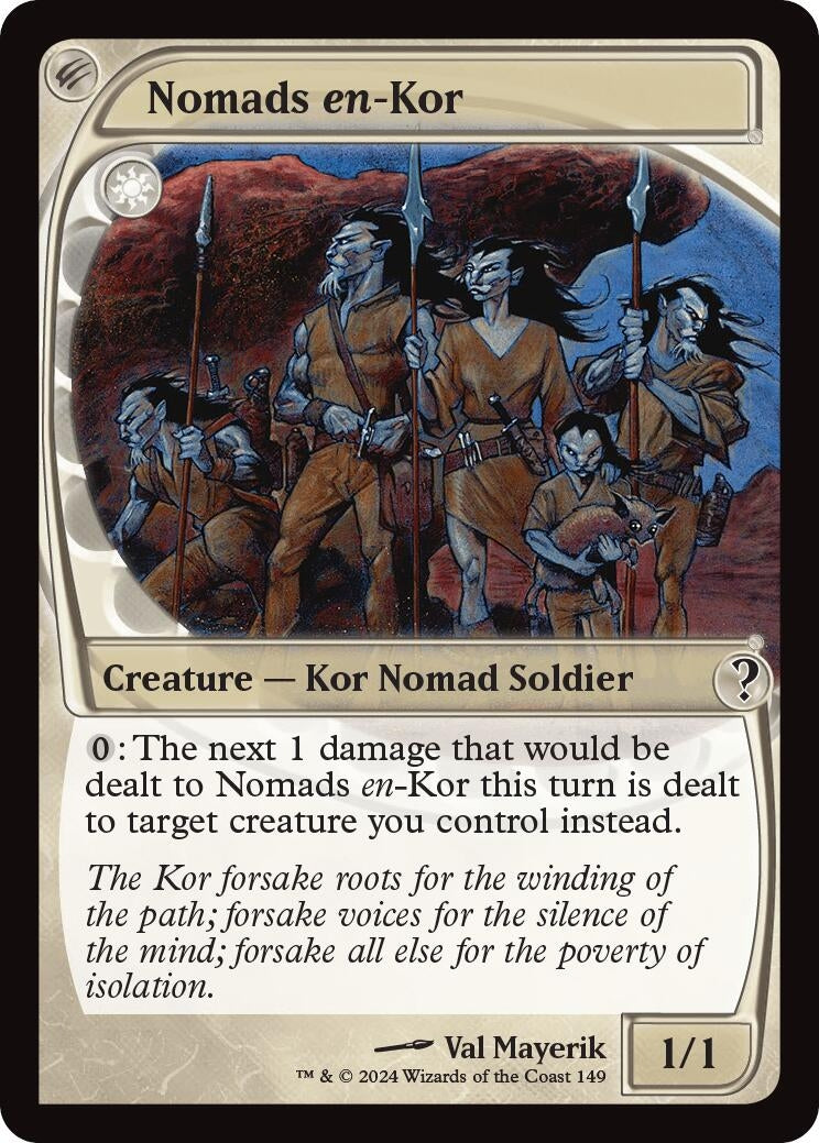 Image for Nomads en-Kor (Future Sight) (149) (Mystery Booster 2) - Magic: The Gathering