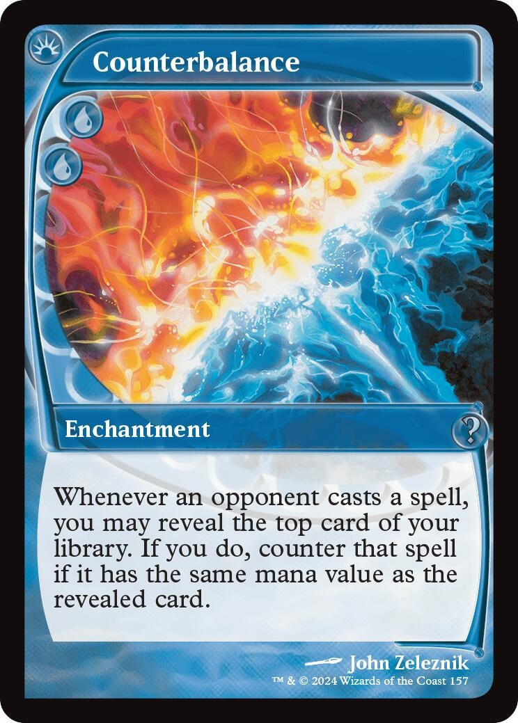 Image for Counterbalance (Future Sight) (157) (Mystery Booster 2) - Magic: The Gathering