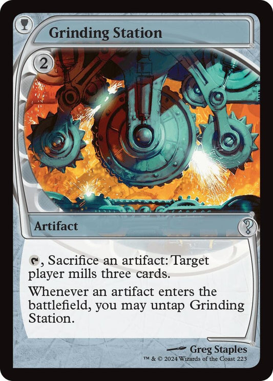 Image for Grinding Station (Future Sight) (223) (Mystery Booster 2) - Magic: The Gathering