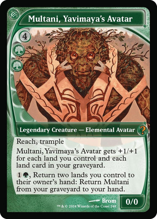 Image for Multani, Yavimaya's Avatar (Future Sight) (248) (Mystery Booster 2) - Magic: The Gathering