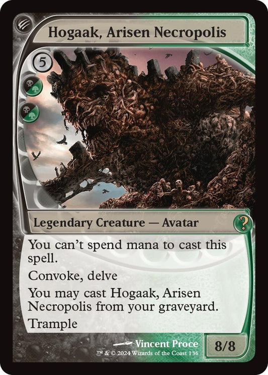 Image for Hogaak, Arisen Necropolis (Future Sight) (136) (Mystery Booster 2) - Magic: The Gathering