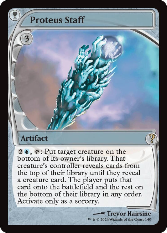 Image for Proteus Staff (Future Sight) (140) (Mystery Booster 2) - Magic: The Gathering