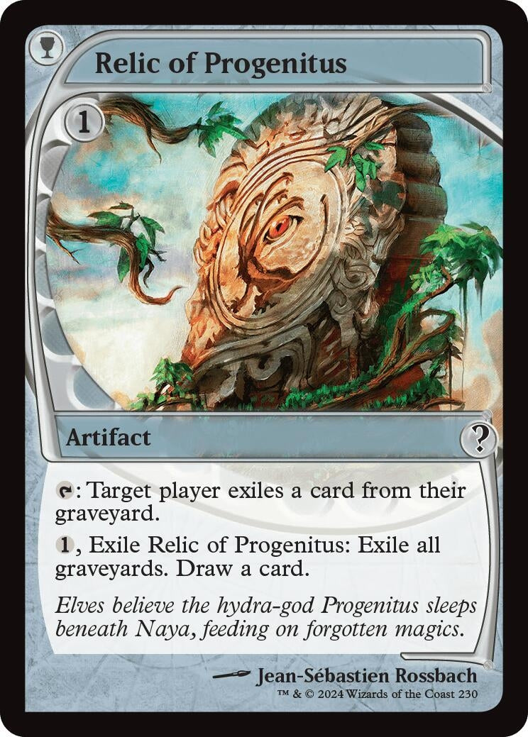 Image for Relic of Progenitus (Future Sight) (230) (Mystery Booster 2) - Magic: The Gathering