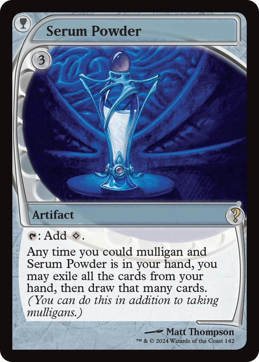 Image for Serum Powder (Future Sight) (142) (Mystery Booster 2) - Magic: The Gathering