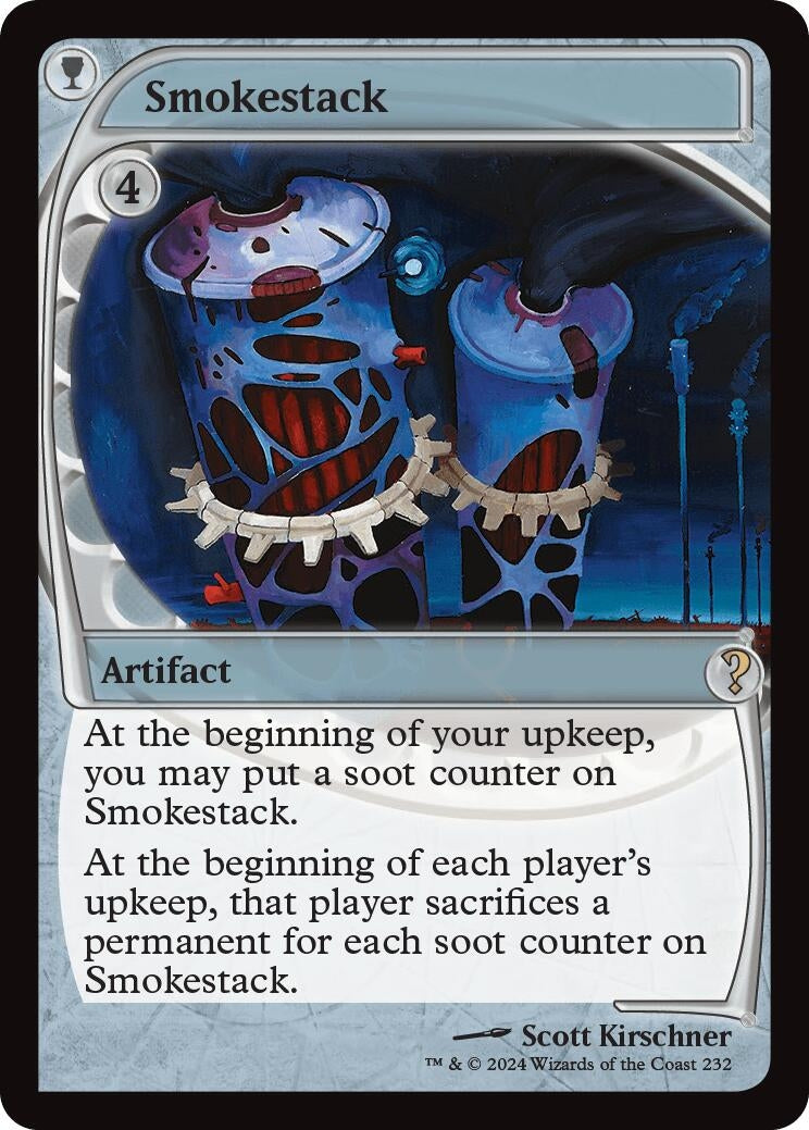 Image for Smokestack (Future Sight) (232) (Mystery Booster 2) - Magic: The Gathering