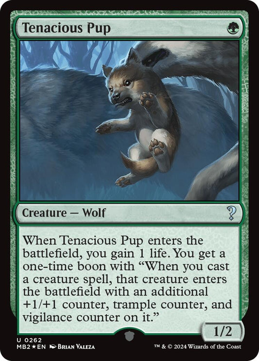 Image for Tenacious Pup (262) (Mystery Booster 2) - Magic: The Gathering