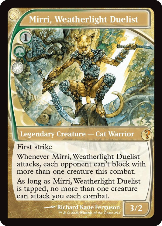 Image for Mirri, Weatherlight Duelist (Future Sight) (252) (Mystery Booster 2) - Magic: The Gathering