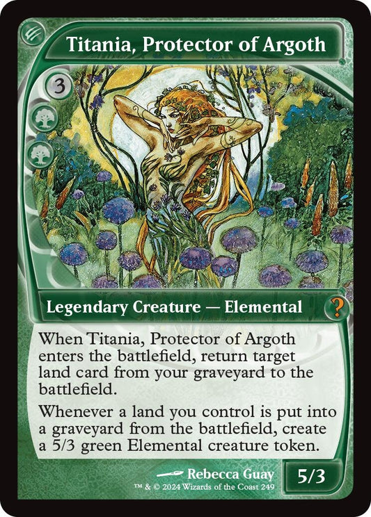 Image for Titania, Protector of Argoth (Future Sight) (249) (Mystery Booster 2) - Magic: The Gathering