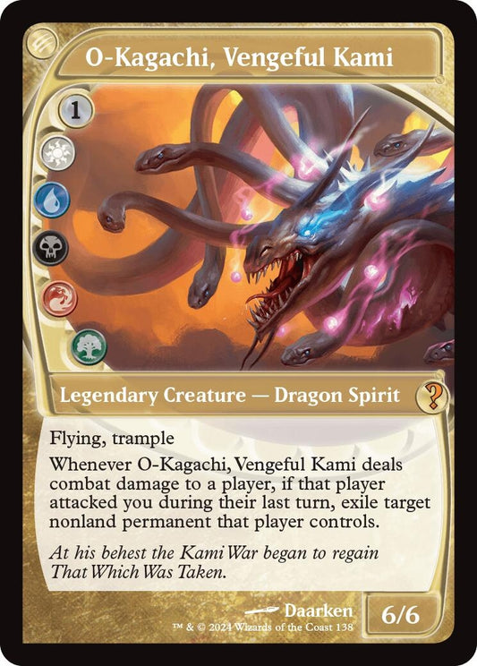 Image for O-Kagachi, Vengeful Kami (Future Sight) (138) (Mystery Booster 2) - Magic: The Gathering