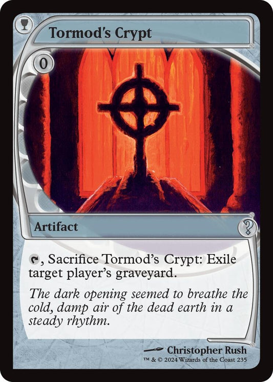 Image for Tormod's Crypt (Future Sight) (235) (Mystery Booster 2) - Magic: The Gathering