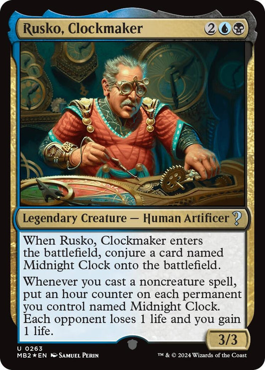 Image for Rusko, Clockmaker (263) (Mystery Booster 2) - Magic: The Gathering