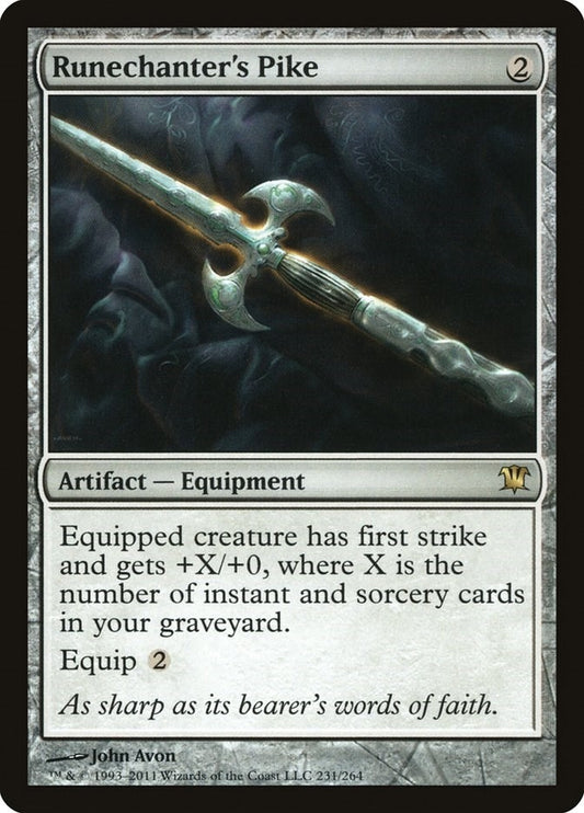 Image for Runechanter's Pike (231) (Innistrad) - Magic: The Gathering