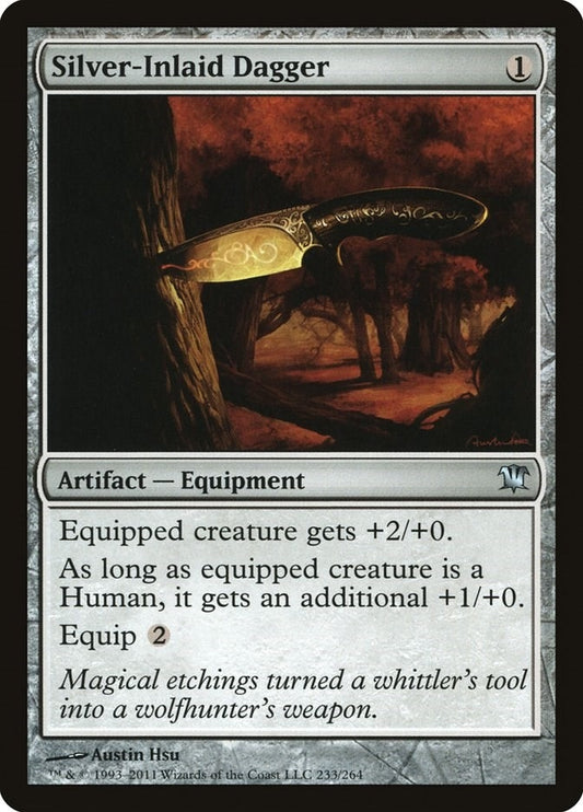 Image for Silver-Inlaid Dagger (233) (Innistrad) - Magic: The Gathering