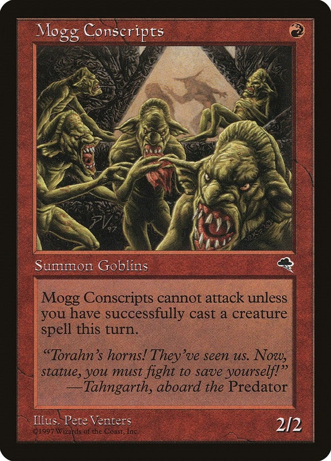 Image for Mogg Conscripts (189) (Tempest) - Magic: The Gathering