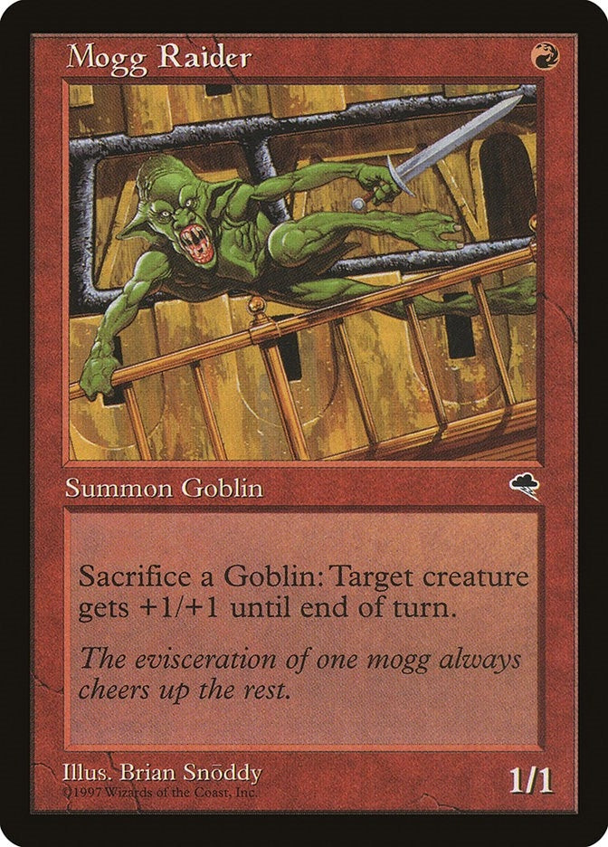 Image for Mogg Raider (191) (Tempest) - Magic: The Gathering