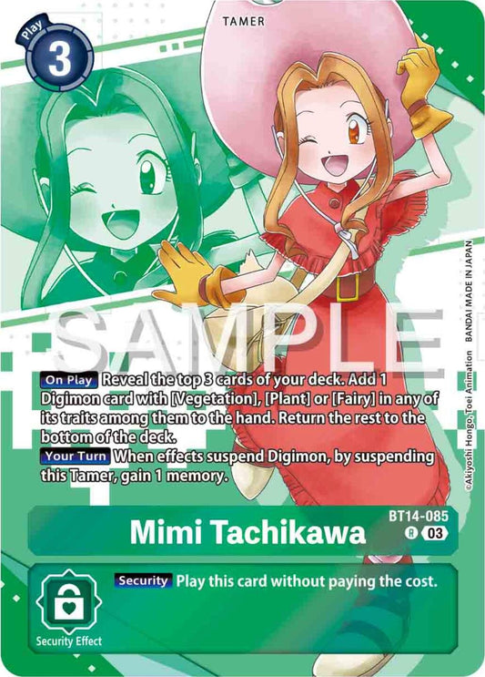 Image for Mimi Tachikawa (Premium Heroines Set) (BT14-085 R) (Blast Ace) - Digimon Card Game