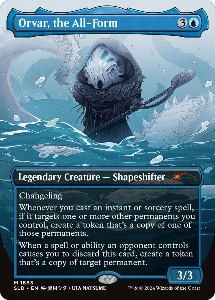 Image for Orvar, the All-Form (Rainbow Foil) (1683) (Secret Lair Drop Series) - Magic: The Gathering
