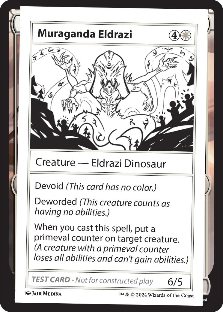 Image for Muraganda Eldrazi (Mystery Booster 2 Playtest Cards) - Magic: The Gathering