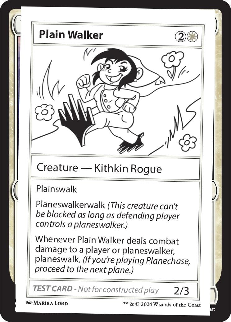 Image for Plain Walker (Mystery Booster 2 Playtest Cards) - Magic: The Gathering