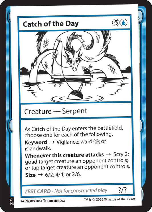 Image for Catch of the Day (Mystery Booster 2 Playtest Cards) - Magic: The Gathering