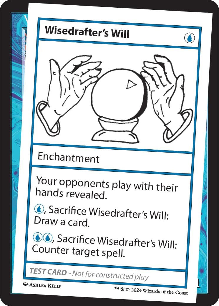 Image for Wisedrafter's Will (Mystery Booster 2 Playtest Cards) - Magic: The Gathering