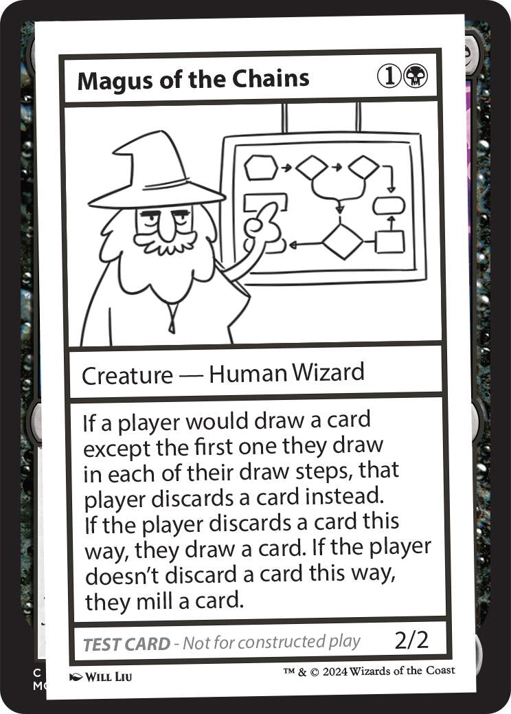 Image for Magus of the Chains (Mystery Booster 2 Playtest Cards) - Magic: The Gathering