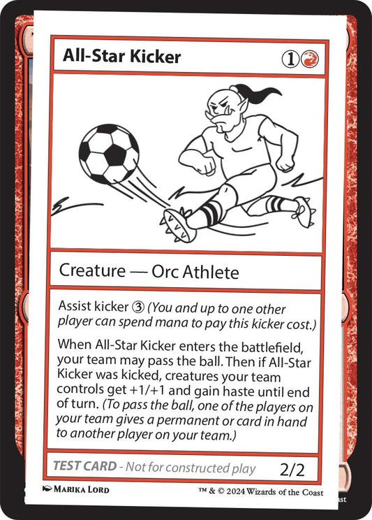 Image for All-Star Kicker (Mystery Booster 2 Playtest Cards) - Magic: The Gathering
