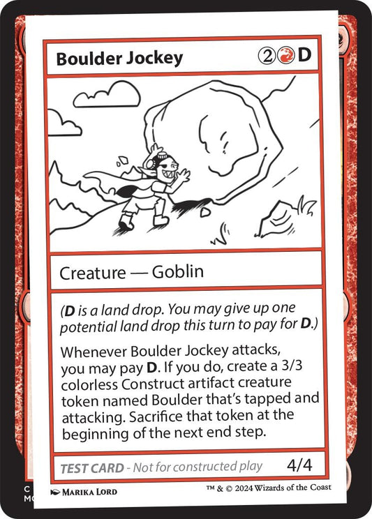 Image for Boulder Jockey (Mystery Booster 2 Playtest Cards) - Magic: The Gathering