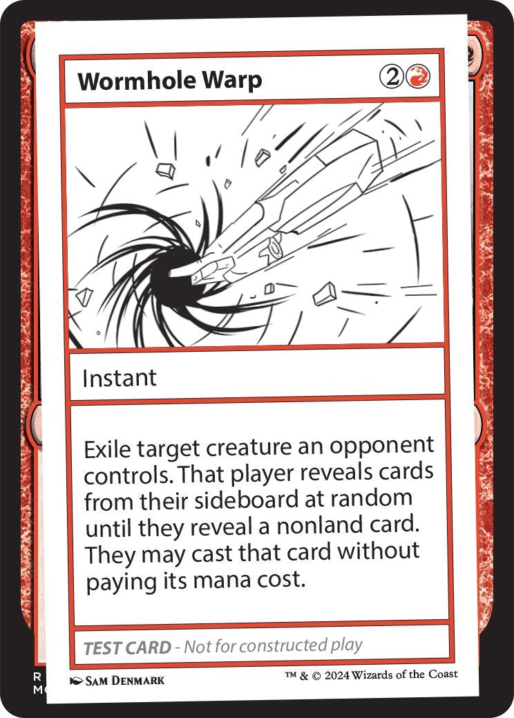 Image for Wormhole Warp (Mystery Booster 2 Playtest Cards) - Magic: The Gathering