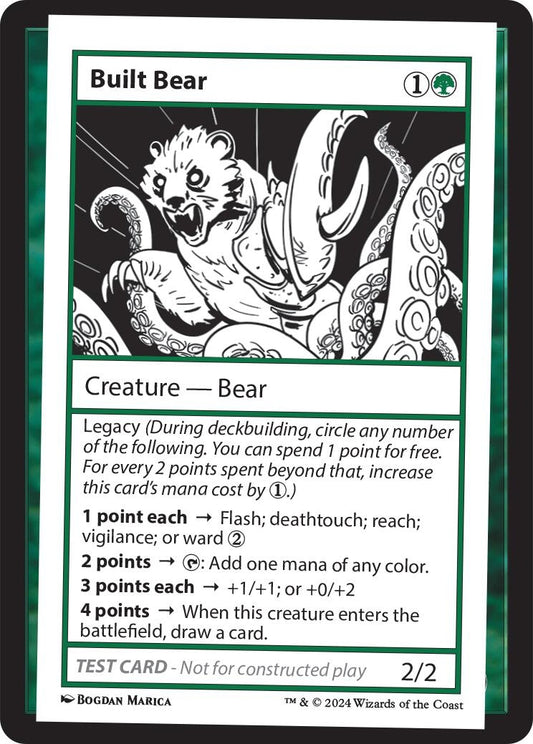 Image for Built Bear (Mystery Booster 2 Playtest Cards) - Magic: The Gathering