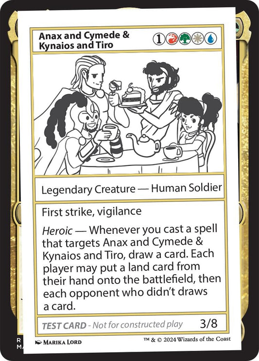 Image for Anax and Cymede & Kynaios and Tiro (Mystery Booster 2 Playtest Cards) - Magic: The Gathering