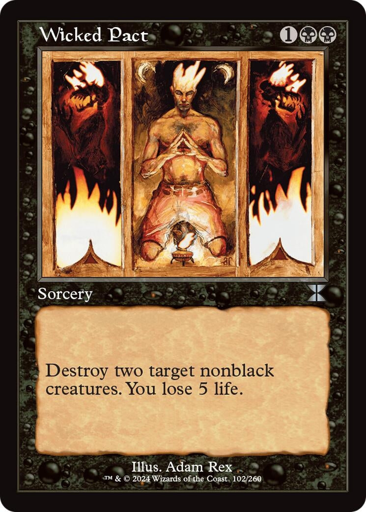 Image for Wicked Pact (102/260) (The List Reprints) - Magic: The Gathering
