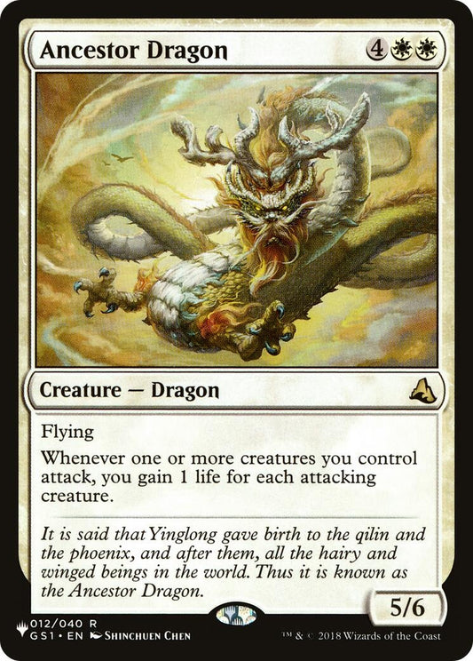 Image for Ancestor Dragon (012/040) (The List Reprints) - Magic: The Gathering