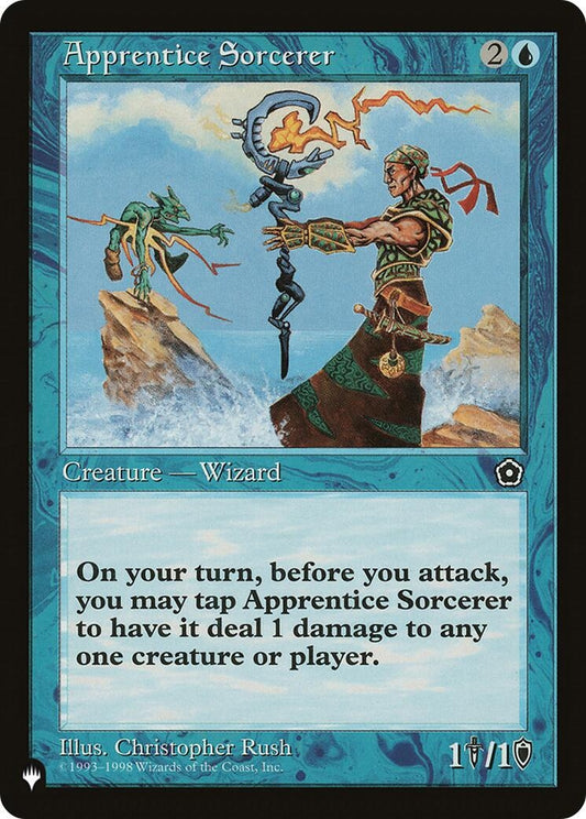 Image for Apprentice Sorcerer (The List Reprints) - Magic: The Gathering