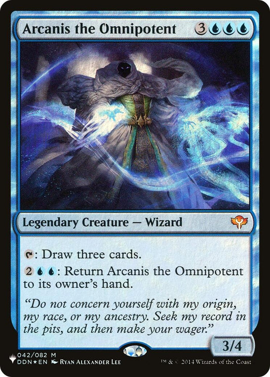 Image for Arcanis the Omnipotent (042/082) (The List Reprints) - Magic: The Gathering
